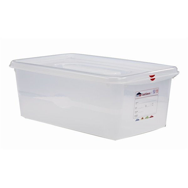 GN Storage Container 1/1 200mm Deep 28L, Pack of 6