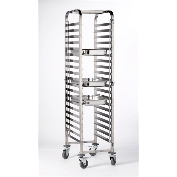 Gastronorm Trolley, 20x 1/1 Grid (Flat Packed)