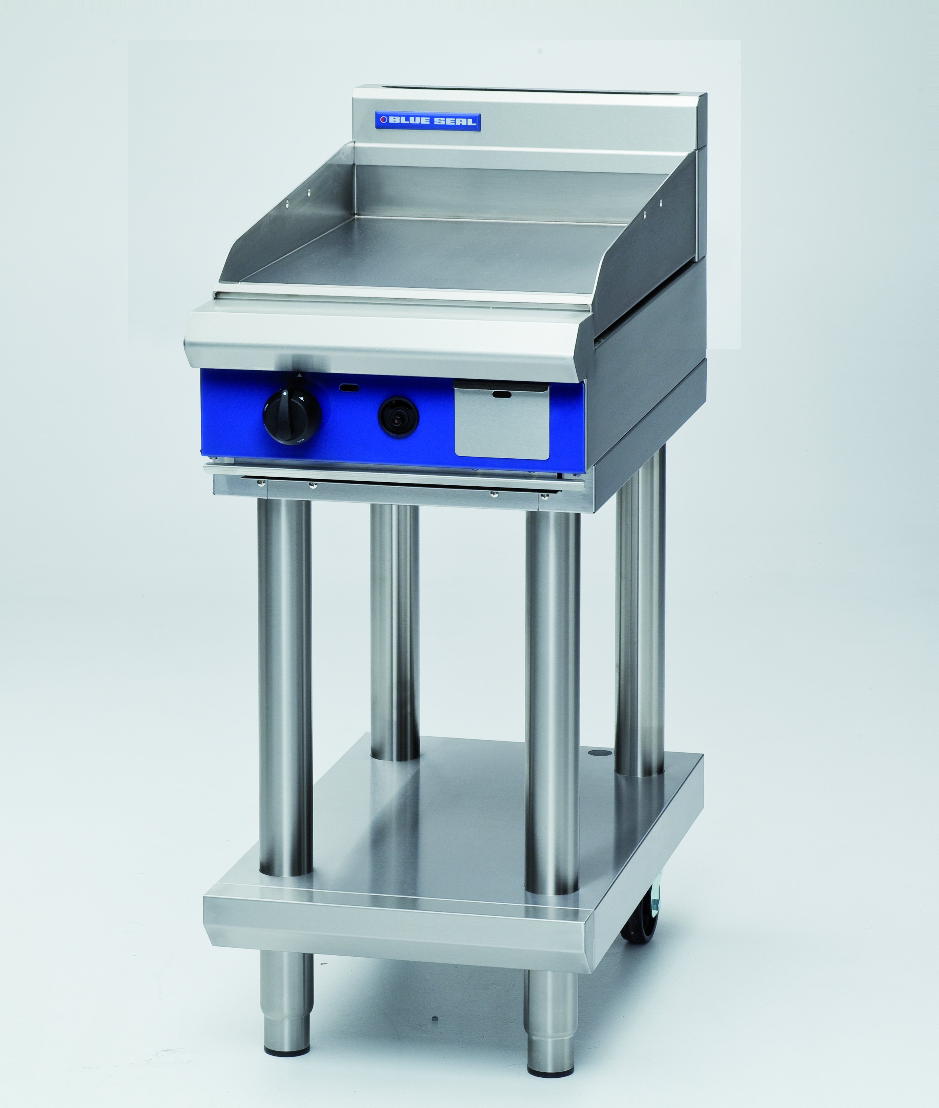 Blue Seal Evolution Series GP513-LS - 450mm Gas Griddle - Leg Stand