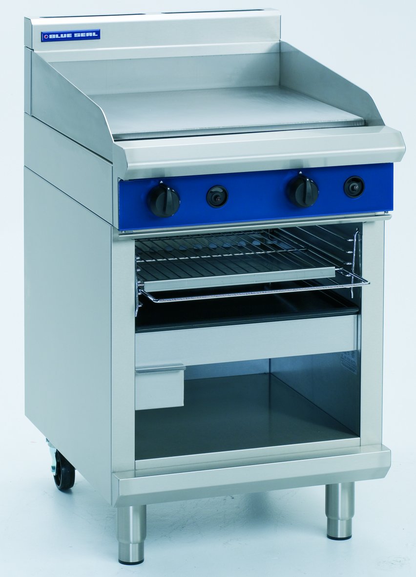 Blue Seal Evolution Series G55T - 600mm Gas Griddle Toaster